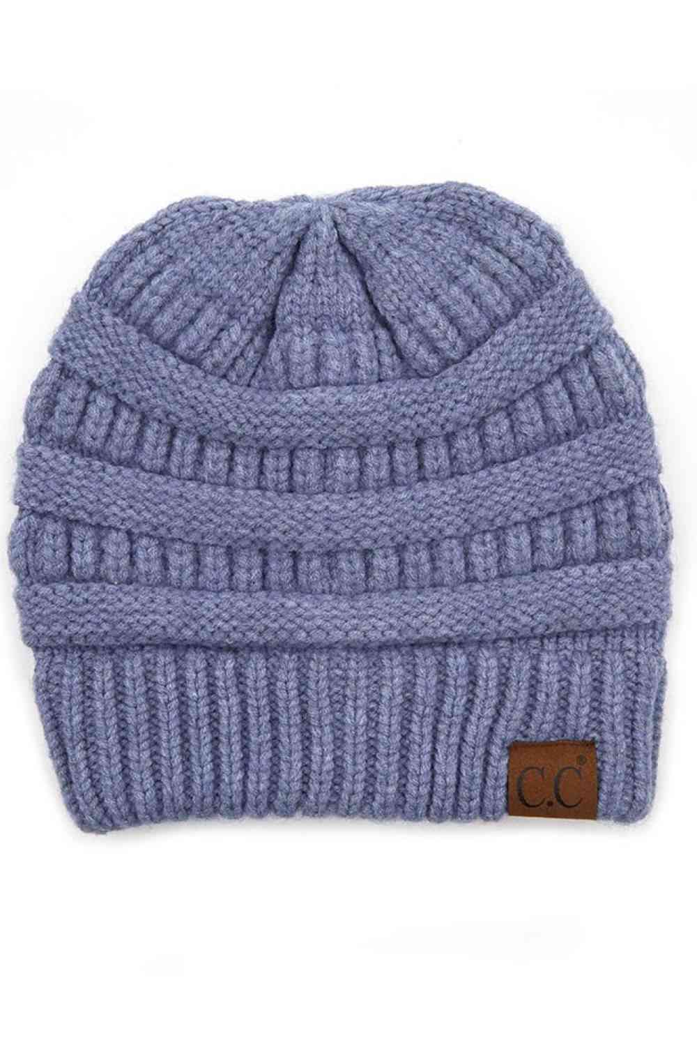 Denim Wrap yourself in softness with this C.C Soft Yarn Knit Beanie, crafted from a premium blend of 47% rayon, 31% PBT, and 22% nylon. The luxurious rayon provides a silky feel against your skin, while the durable synthetic fibers ensure lasting wear through winter season.
