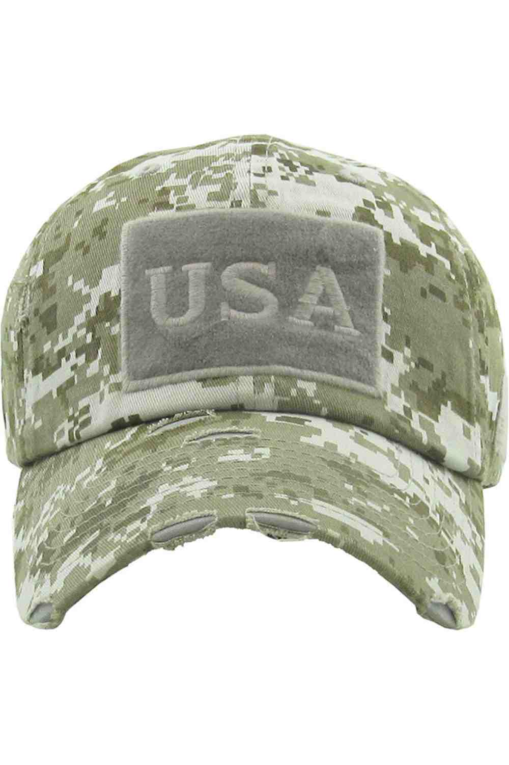 Digi-Cit Add rugged style to your everyday look with the USA Tactical vintage baseball cap, featuring a distressed finish and bold embroidered design for a classic military-inspired vibe. Comfortable and adjustable for all-day wear, this durable cap is perfect for outdoor activities, travel, or casual street style.