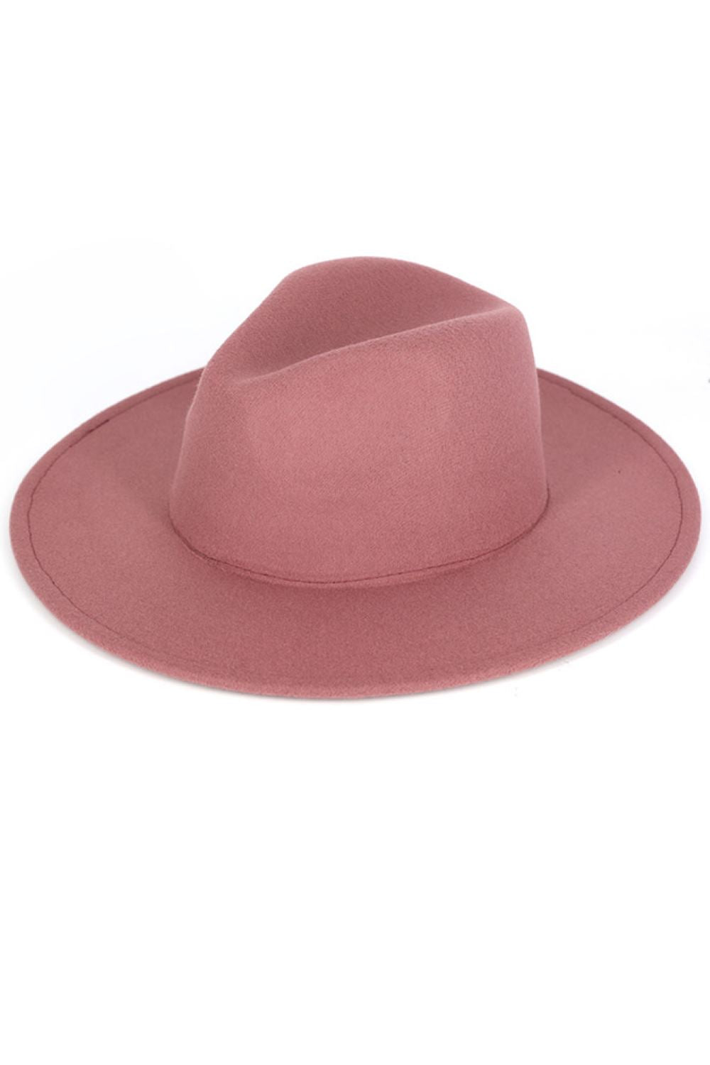 Dusty pink Timeless style meets everyday comfort with this classic Solid Panama Hat. Crafted from durable 100% polyester, it offers a lightweight feel perfect for sun protection and casual wear. The 3" brim provides excellent shade coverage while maintaining that iconic panama silhouette. Whether you're heading to the beach, garden, or outdoor event, this versatile hat complements any warm-weather wardrobe. Easy to care for and built to last, it's an essential accessory for anyone seeking effortless eleganc