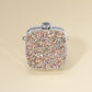 Madeline Love Champagne Square Glitter Mini Clutch Bag Crossbody Bag - Bags & Wallets