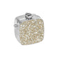 Madeline Love Silver Square Glitter Mini Clutch Bag Crossbody Bag - Bags & Wallets - desc