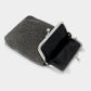 Madeline Love Black Bling Evening Crossbody Bag - Bags & Wallets - desc