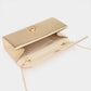 Madeline Love Pink Metallic Clutch Bag / Crossbody Bag - Bags & Wallets - extra