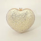 Madeline Love Gold Bling Studded Heart Shaped Evening Clutch Crossbody Bag - Bags & Wallets