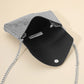 Madeline Love Black Elegant Baguette Round Stone Bling Studded Envelope Evening Clutch Crossbody Bag - Bags & Wallets - extra
