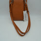 Crossbody Bag with Perforated Panel and Woven Front Detail - Cross Body Bag