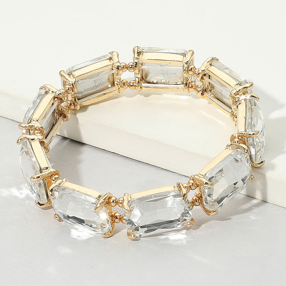 Clear, Gold, Shiny