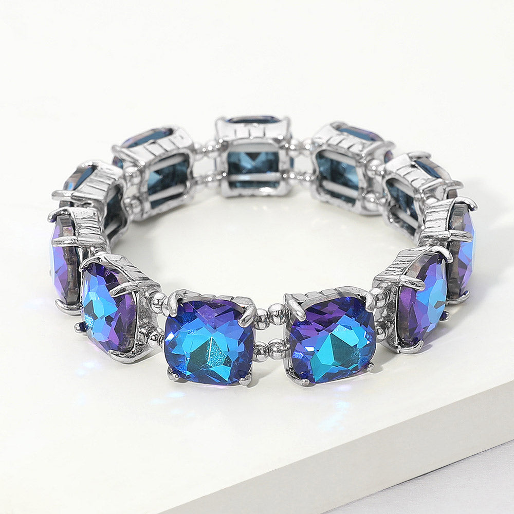 Antique Silver, Blue