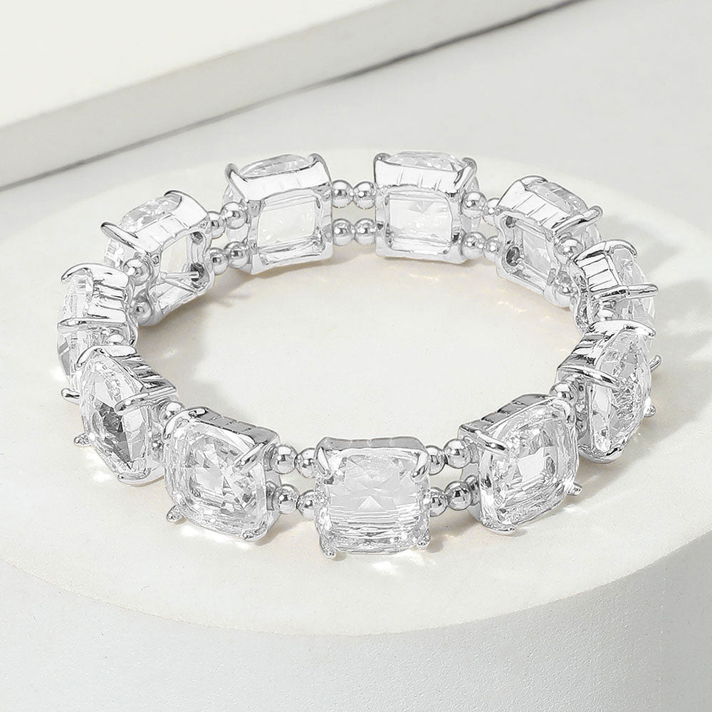 Clear, Silver