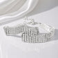 Madeline Love Silver CZ Stone Pave Evening Bracelet