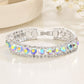 Madeline Love AB Round Crystal Rhinestone Evening Bracelet