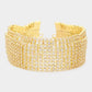 Madeline Love Gold CZ Stone Pave Evening Bracelet