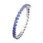 Heart CZ Stone Cluster Embellished Adjustable Evening Bracelet - Bracelets