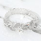 Madeline Love Clear, Silver Marquise Stone Cluster Embellished Adjustable Evening Bracelet