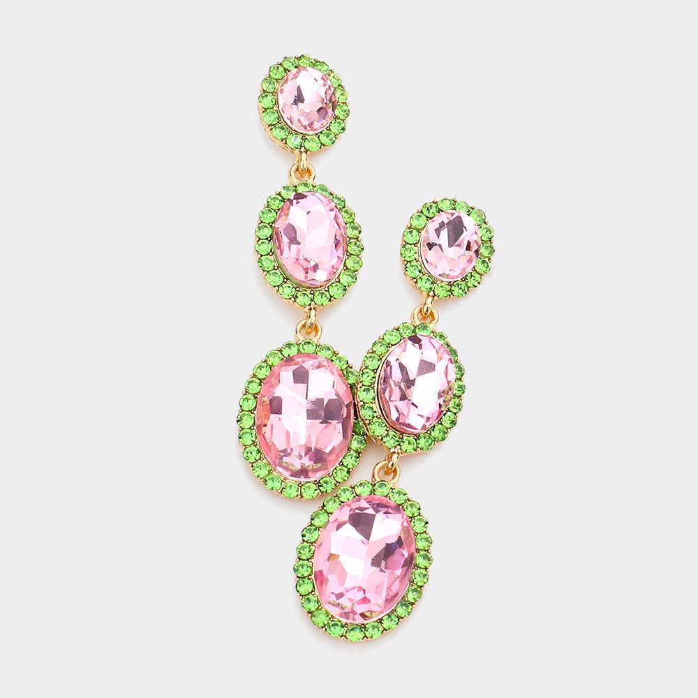 Gold, Pink&Green