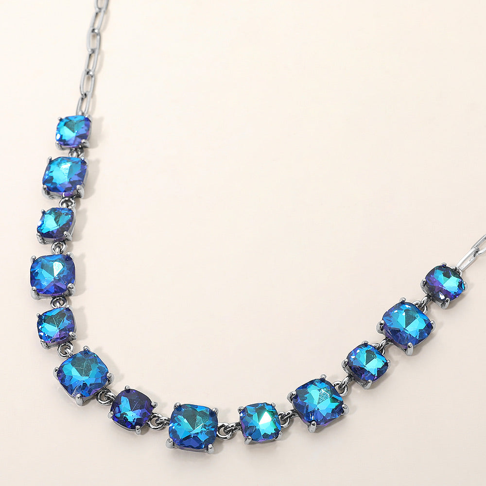 Antique Silver, Blue