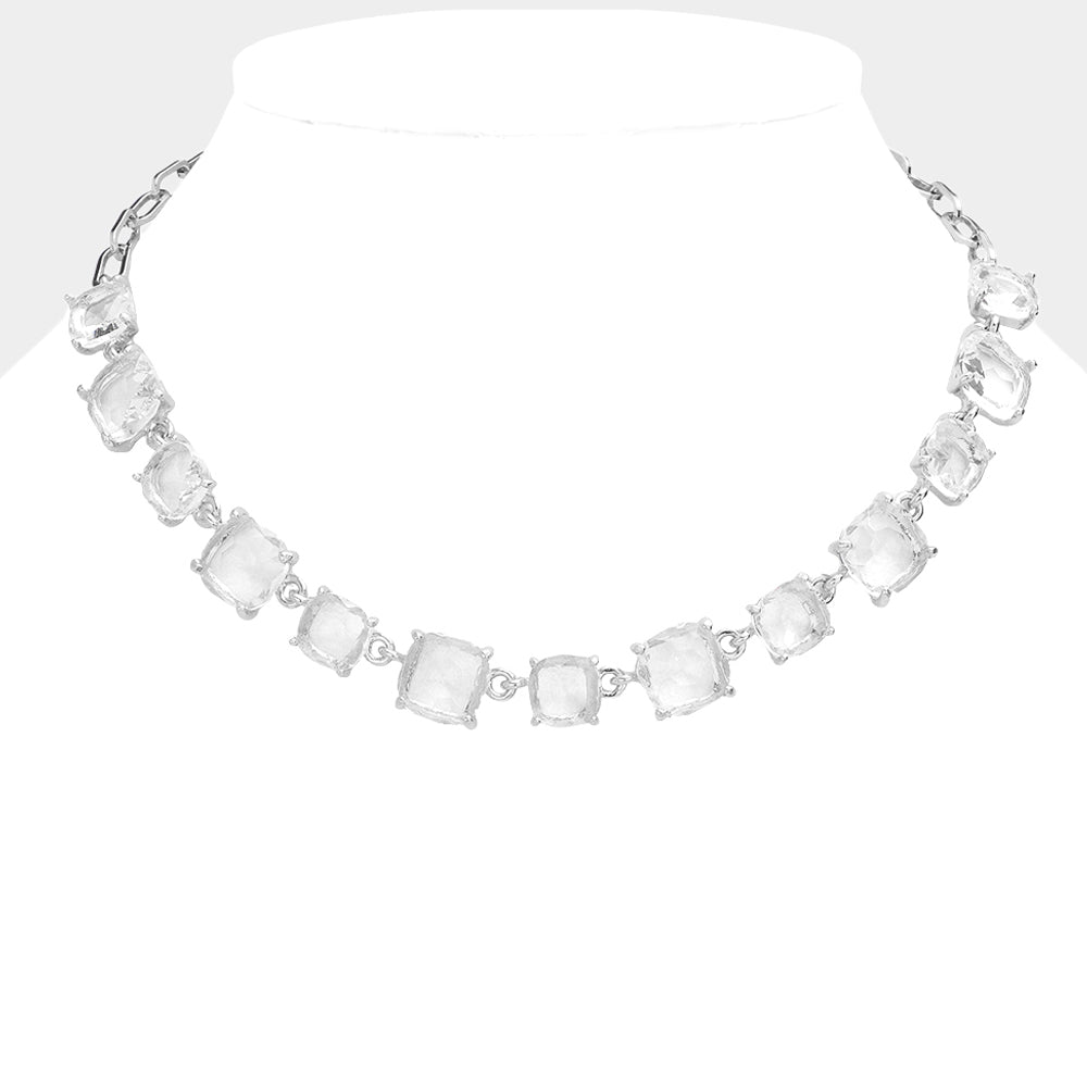 Clear, Silver