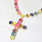 Madeline Love Multi Multicolor Get Link Bold Cross Pendant Accent Statement Necklace