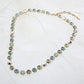 Madeline Love Multi Round Faceted Gem Link Statement Necklace