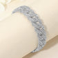 Madeline Love Silver Bold 15mm Rhinestone Pave Miami Cuban Link Chain Bracelet