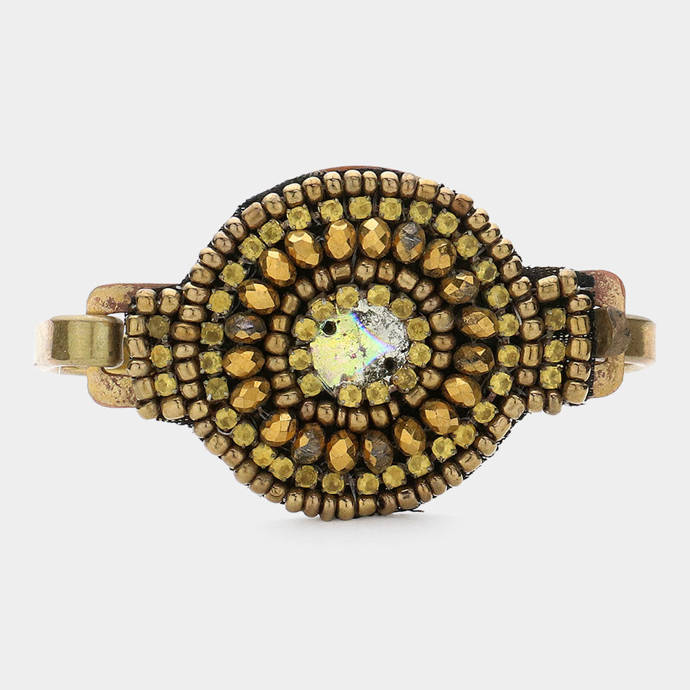 Madeline Love Gold Tribal Bracelet - Bracelets