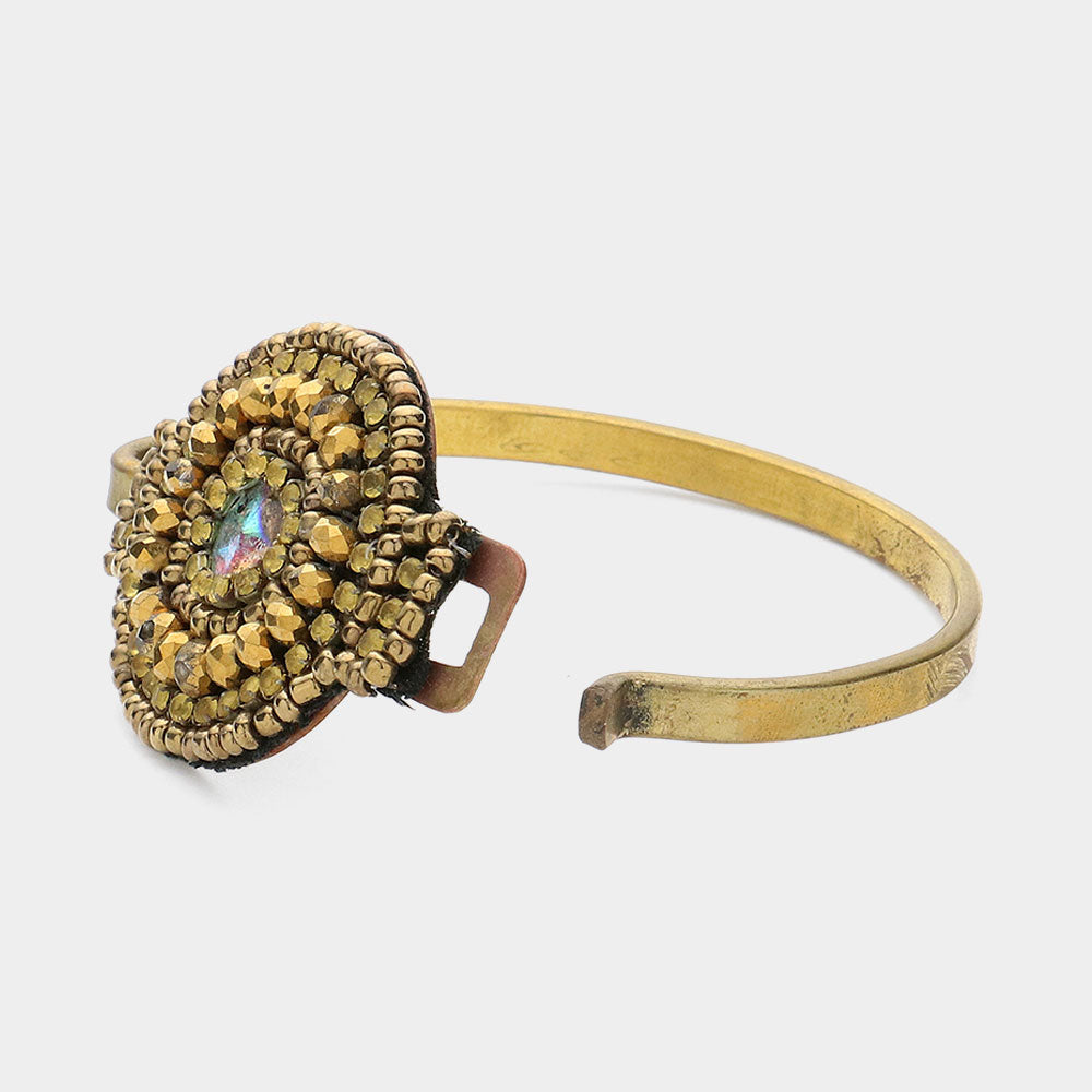 Madeline Love Gold Tribal Bracelet - Bracelets - desc