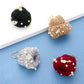 Pearl Key Lock Embellished Knit Beanie Hat Dangle Earrings add a touch of sophistication to any outfit. The pearl and key lock embellishments provide a unique and trendy twist, perfect for any fashion-forward individual. Stay warm and stylish with these versatile earrings.