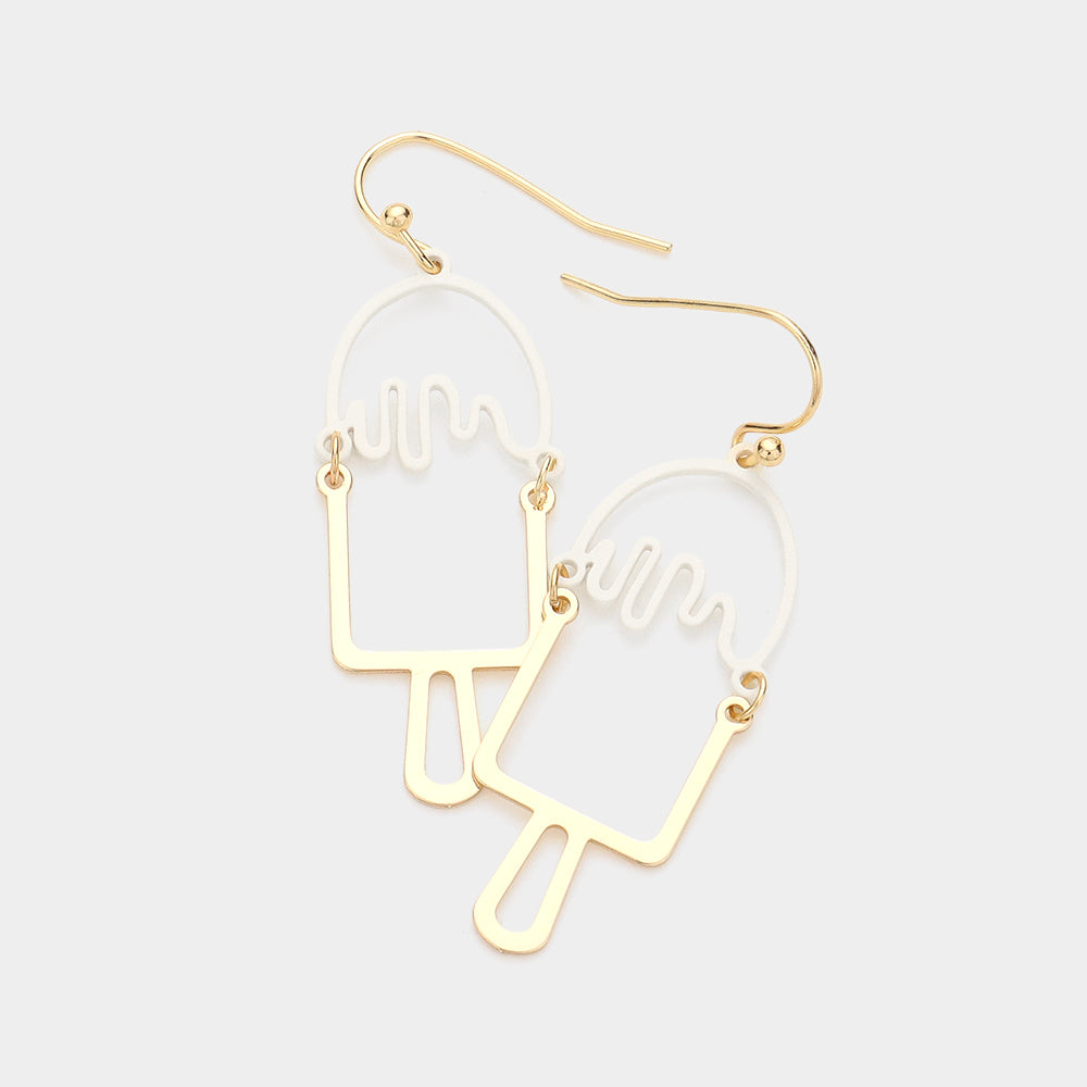 Madeline Love Ivory Popsicle Dangle Earrings