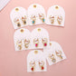 Heart Stone Dangle Huggie Hoop Earrings - Earrings