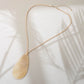 Madeline Love Ivory Resin Teradrop Pendant Cord Necklace - Necklaces - desc
