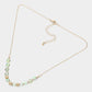 Madeline Love Clear Faceted Beaded Necklace - Necklaces - desc