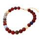 Madeline Love Wine Marbled Round Beaded Necklace - Necklaces - desc