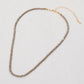 Madeline Love Brown Faceted Beaded Necklace - Necklaces