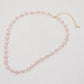 Madeline Love AB, Purple Faceted Bead Station Chain Necklace - Necklaces