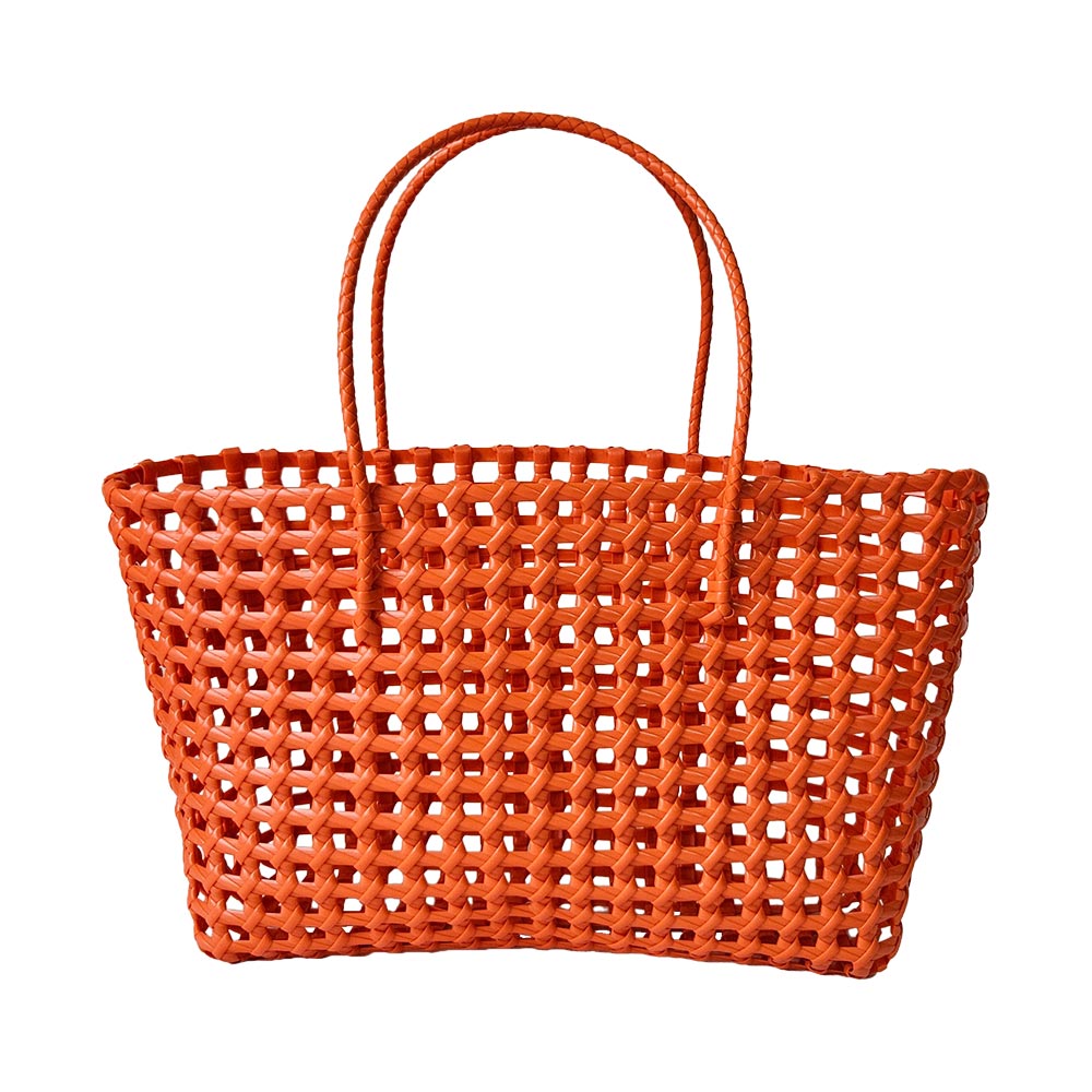 Madeline Love Orange Jelly Tube Tote Bag / Shoulder Bag - Bags & Wallets - desc