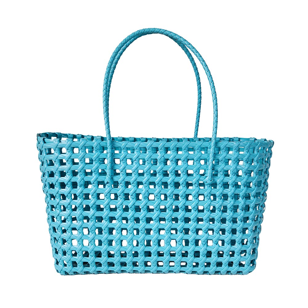 Madeline Love Turquoise Jelly Tube Tote Bag / Shoulder Bag - Bags & Wallets - desc