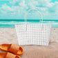 Madeline Love White Jelly Tube Tote Bag / Shoulder Bag - Bags & Wallets
