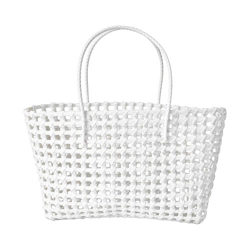Madeline Love White Jelly Tube Tote Bag / Shoulder Bag - Bags & Wallets - desc