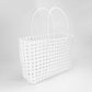 Madeline Love White Jelly Tube Tote Bag / Shoulder Bag - Bags & Wallets - extra