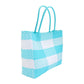 Madeline Love Orange Basket Weave Checkered Hand Bag / Tote Bag - Bags & Wallets - extra