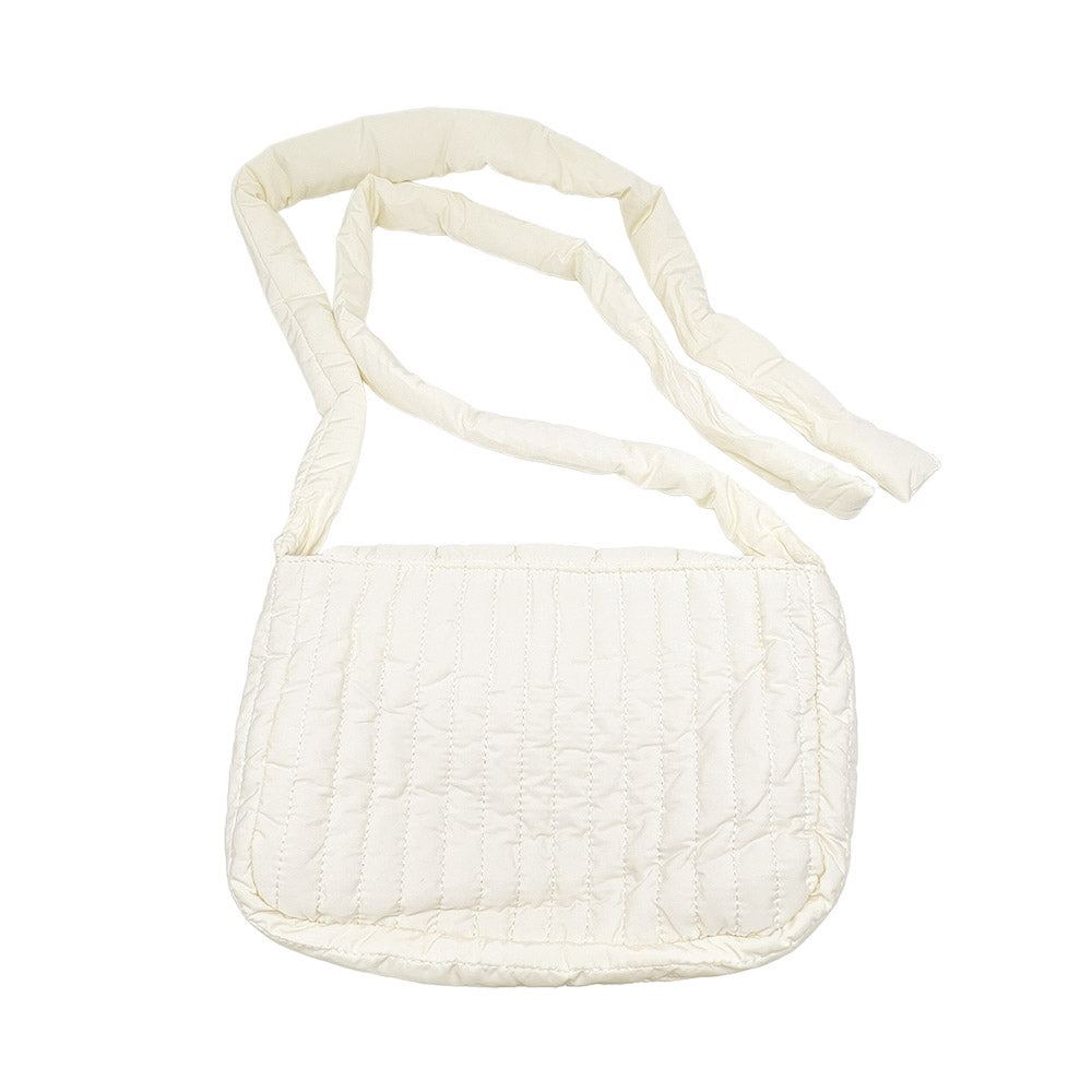 Madeline Love Blue Quilted Padded Crossbody Bag - Bags & Wallets - extra