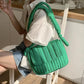 Madeline Love Green Quilted Padded Crossbody Bag - Bags & Wallets