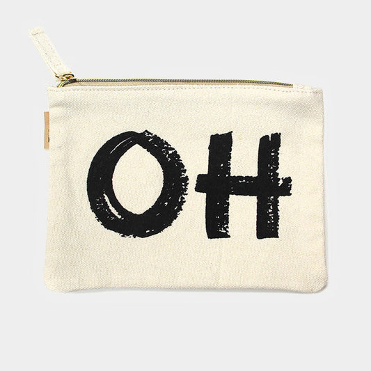 Madeline Love Default Oh _Cotton Canvas Eco Pouch Bag - Bags & Wallets