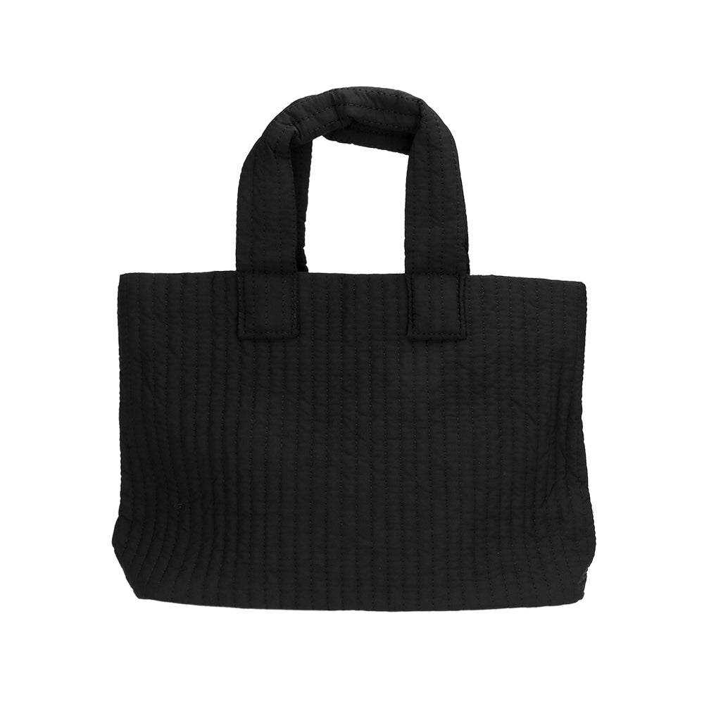 Madeline Love Ivory Quilted Padded Tote Bag - Bags & Wallets - desc