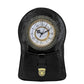 Madeline Love Black Faux Leather Vintage Clock Face Crossbody Backpack Bag - Bags & Wallets - desc