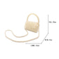 Madeline Love Cream Pearl Beaded Mini Top Handle Handbag / Crossbody Bag - Bags & Wallets - extra