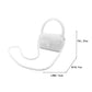 Madeline Love White Pearl Beaded Mini Top Handle Handbag / Crossbody Bag - Bags & Wallets - extra