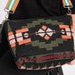 Madeline Love Orange Aztec Patterned Tassel Crossbody Bag - Bags & Wallets - extra
