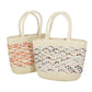 Madeline Love Pink Mixed Color Straw Bag - Bags & Wallets - extra
