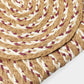 Madeline Love Beige Multi Color Straw Clutch / Crossbody Bag - Bags & Wallets - extra